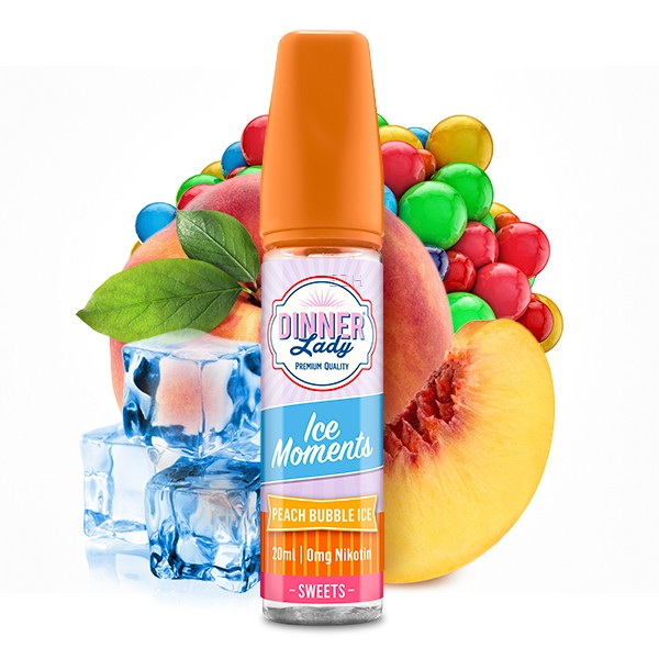 Aroma Peach Bubble Ice - Dinner Lady Moments