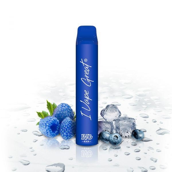 Blue Raspberry Ice Einweg E-Zigarette - IVG Bar