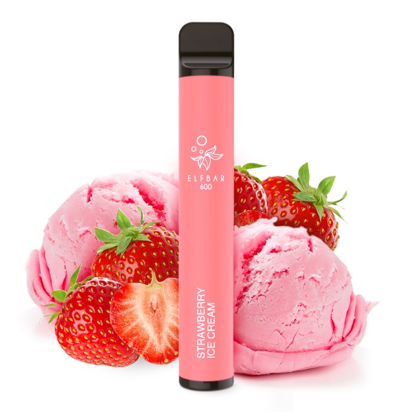 Strawberry Ice Cream Einweg E-Zigarette - Elfbar 600