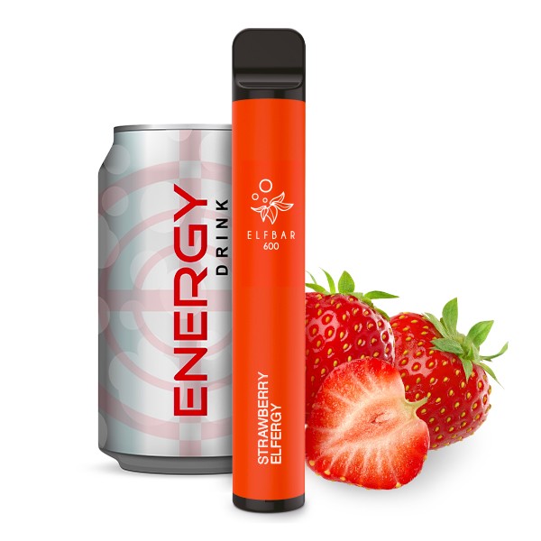 Strawberry Elfergy Einweg E-Zigarette - Elfbar 600