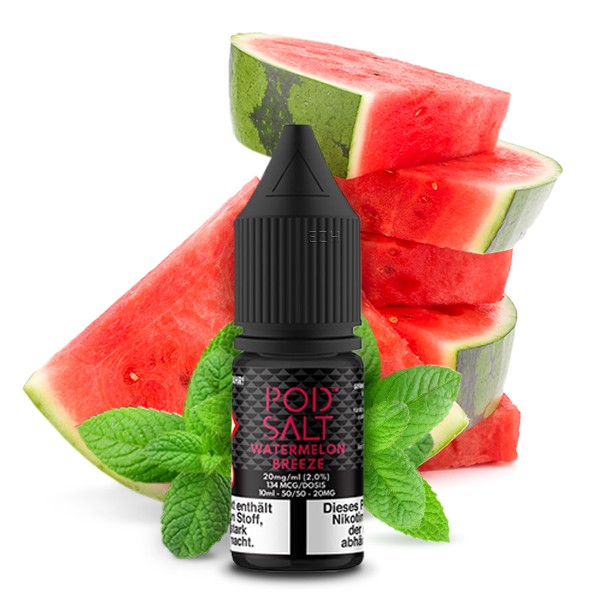 Liquid Watermelon Breeze - Pod Salt Nikotinsalz