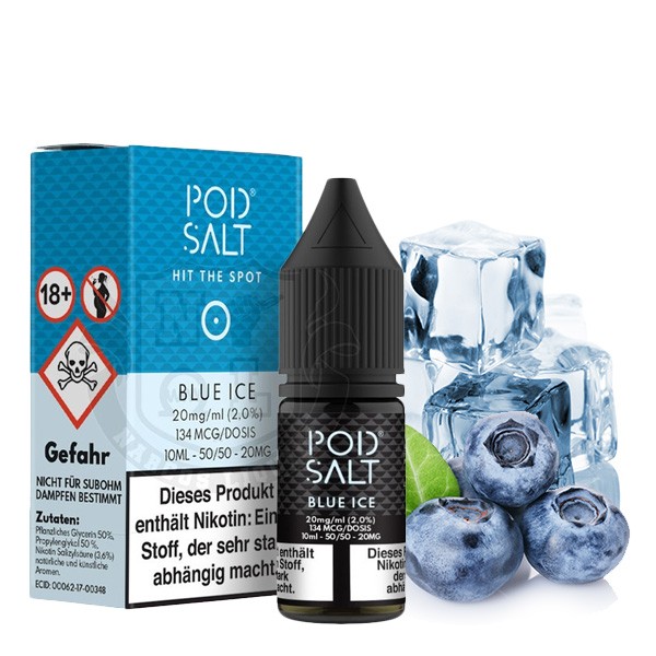 Liquid Blue Ice - Pod Salt Nikotinsalz
