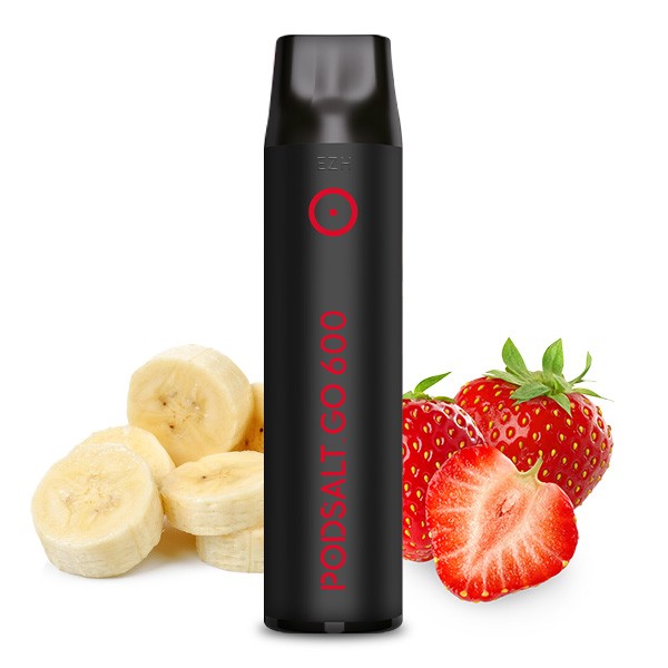 Strawberry Banana Einweg E-Zigarette - Pod Salt Go
