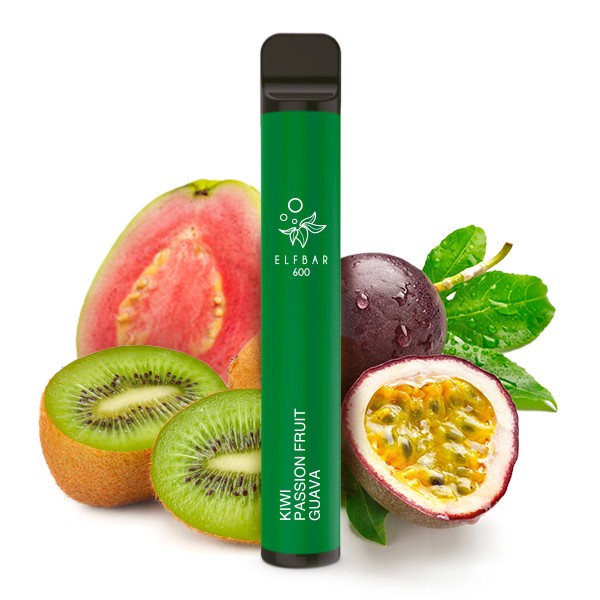 Kiwi Passionfruit Guava Einweg E-Zigarette - Elfbar 600